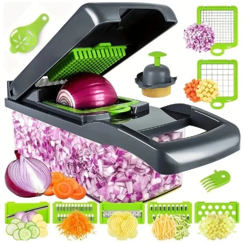 Multifunctional Vegetable Chopper Slicer